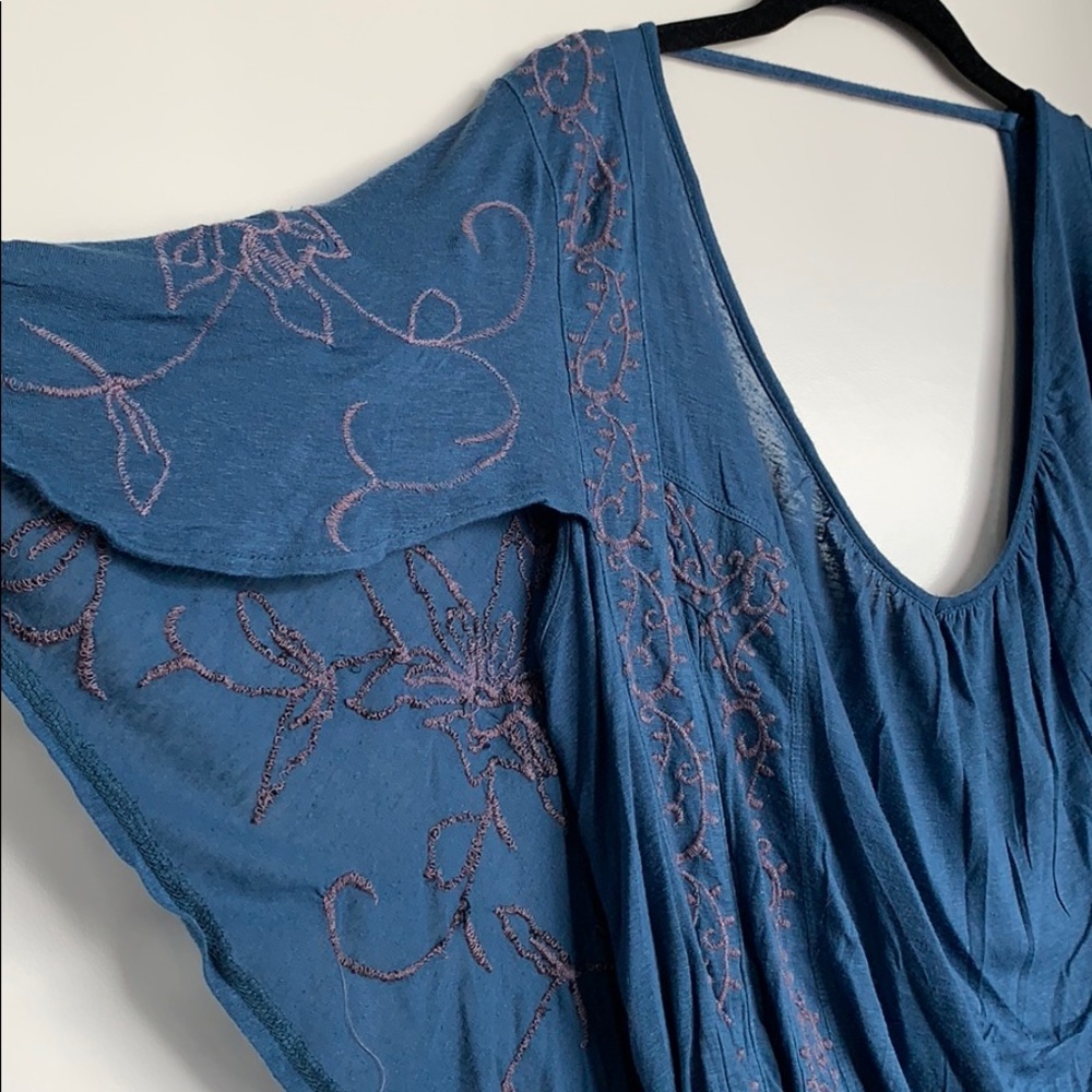 Dramatic and flirty Free People top